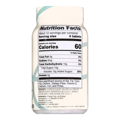 Glucose Supplement Foster & Thrive™ 50 per Bottle Chewable Tablet Orange Flavor