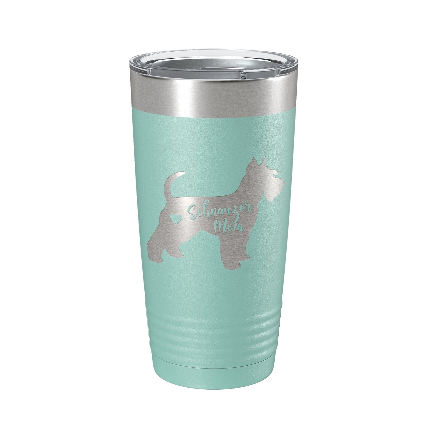 Schnauzer Mom Tumbler Dog Travel Mug Gift Insulated Laser Engraved Coffee Cup 20 oz-12