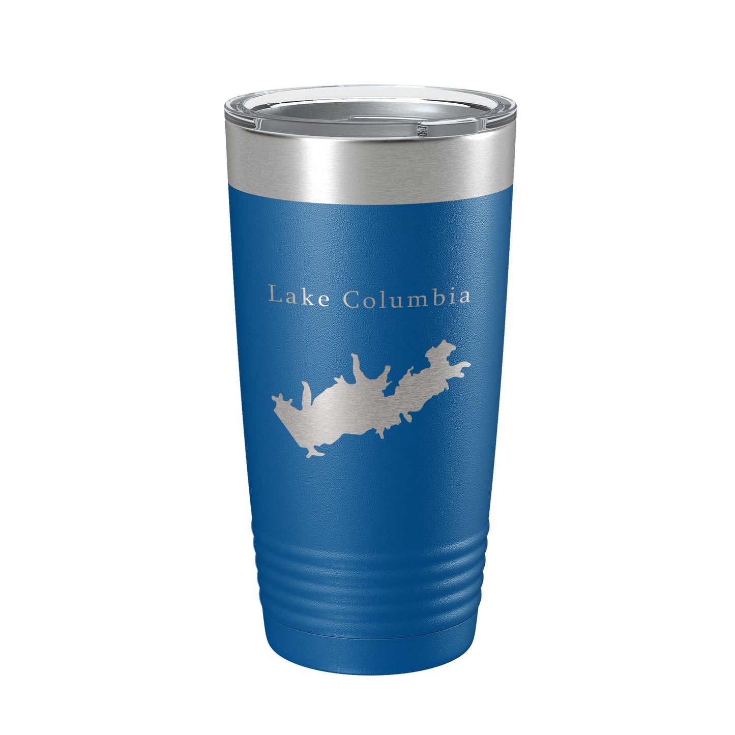Lake Columbia Map Tumbler Travel Mug Insulated Laser Engraved Coffee Cup Arkansas 20 oz-6