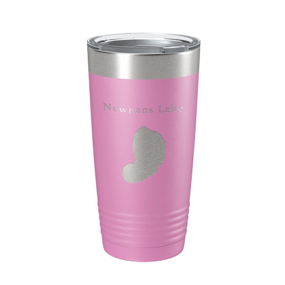 Newnans Lake Map Tumbler Travel Mug Insulated Laser Engraved Coffee Cup Florida 20 oz-13