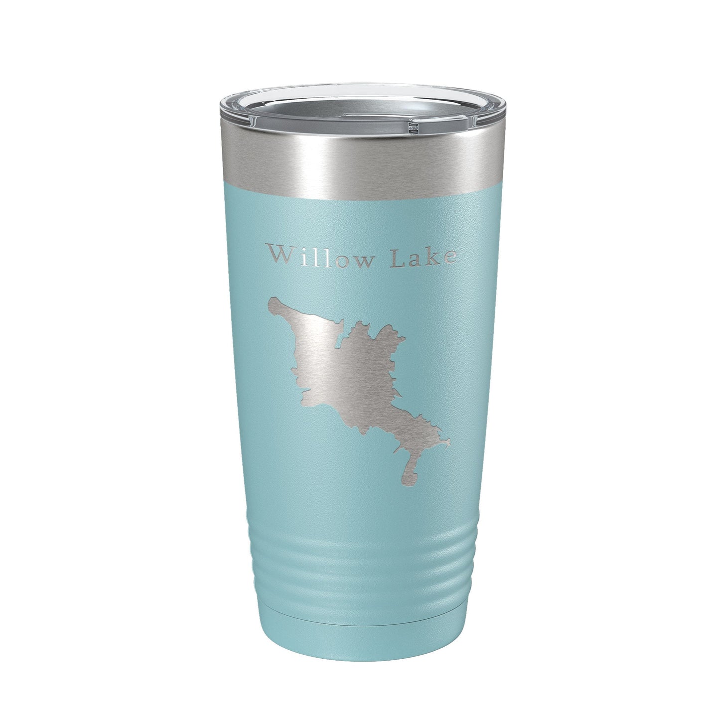 Willow Creek Lake Map Tumbler Travel Mug Insulated Laser Engraved Coffee Cup Arizona 20 oz-13