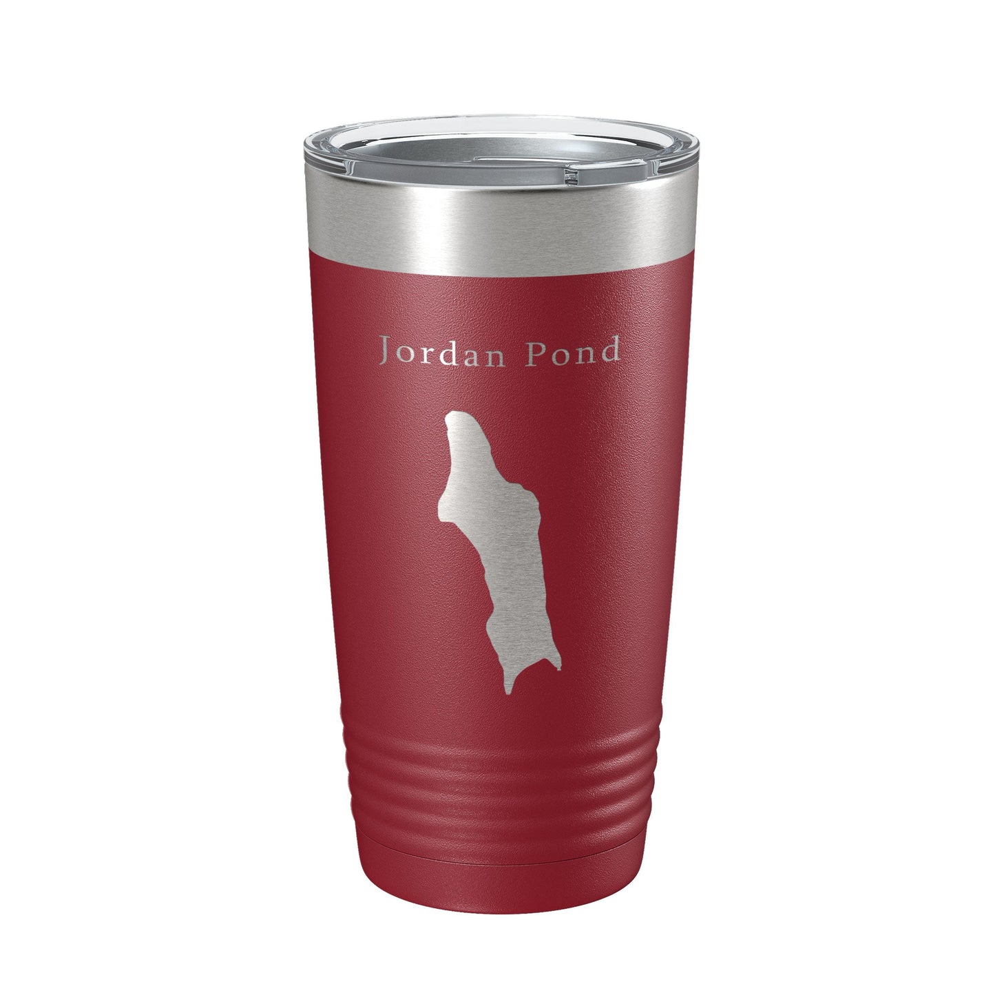 Jordan Pond Tumbler Lake Map Travel Mug Insulated Laser Engraved Coffee Cup Acadia Maine 20 oz-18