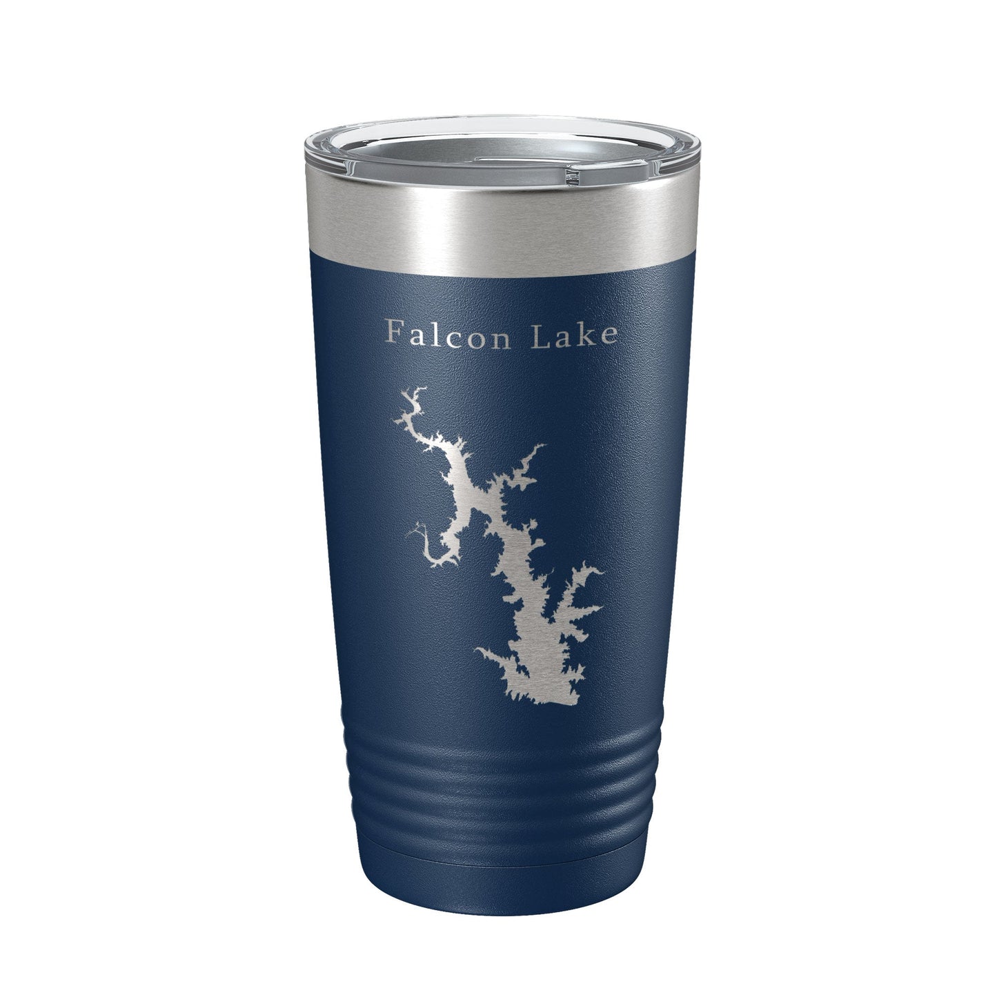Falcon Lake International Reservoir Lago Map Tumbler Travel Mug Insulated Laser Engraved Coffee Cup Texas 20 oz-2