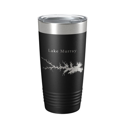 Lake Murray Map Tumbler Travel Mug Insulated Laser Engraved Coffee Cup South Carolina 20 oz-5