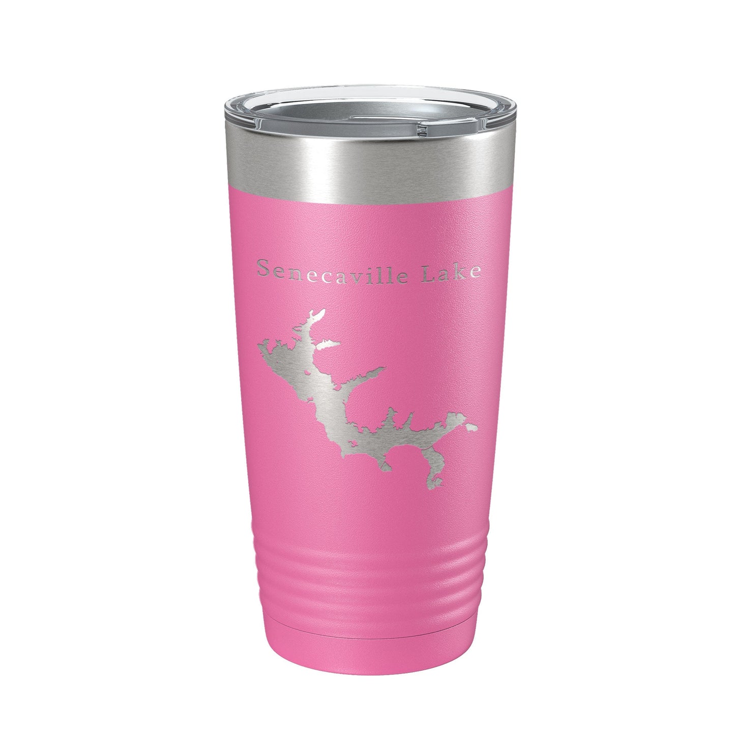 Senecaville Lake Map Tumbler Travel Mug Insulated Laser Engraved Coffee Cup Ohio 20 oz-11