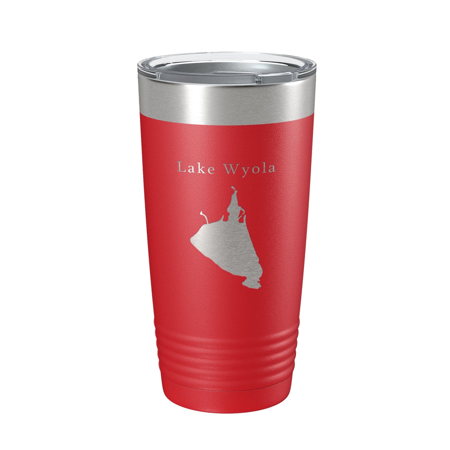 Lake Wyola Map Tumbler Travel Mug Insulated Laser Engraved Coffee Cup Massachusetts 20 oz-10