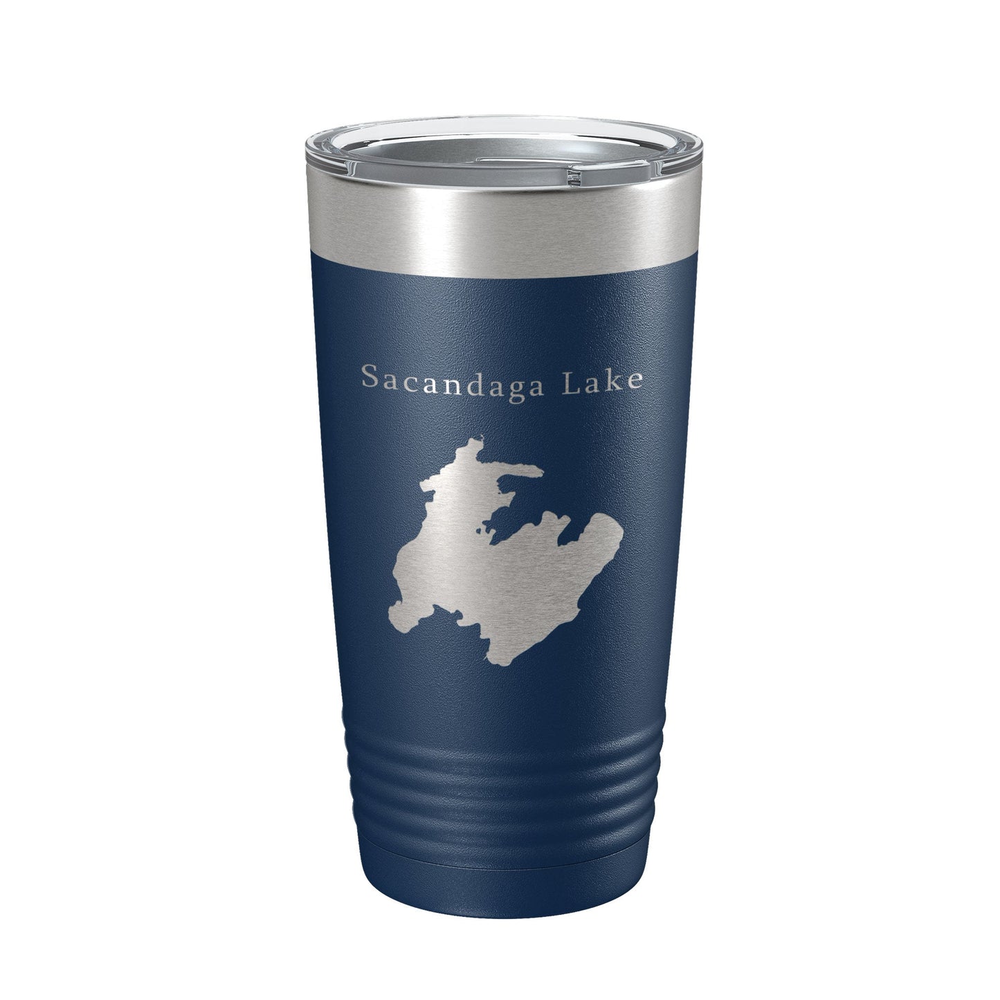 Sacandaga Lake Map Tumbler Travel Mug Insulated Laser Engraved Coffee Cup New York 20 oz-8