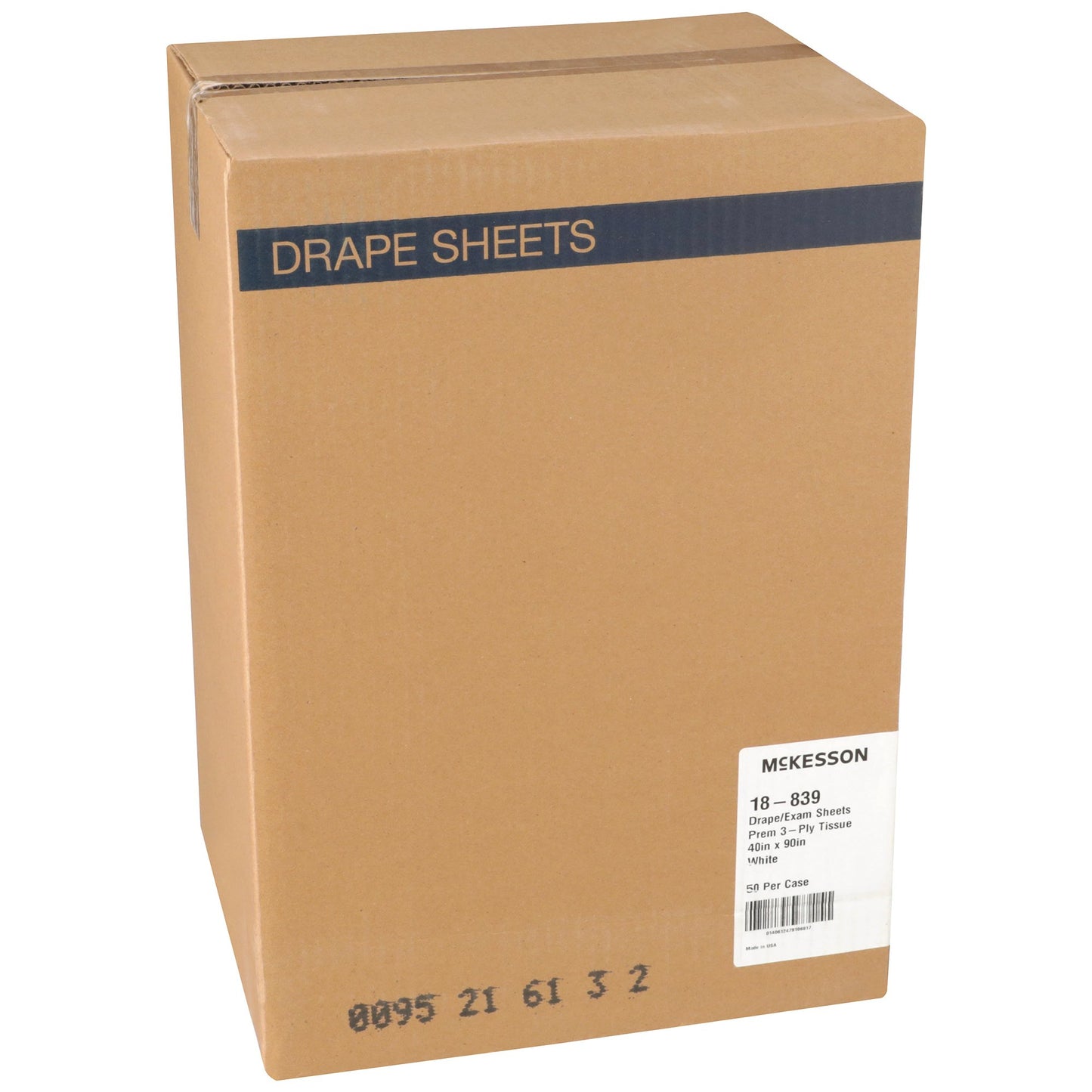 General Purpose Drape McKesson Physical Exam Patient Drape 40 W X 90 L Inch NonSterile