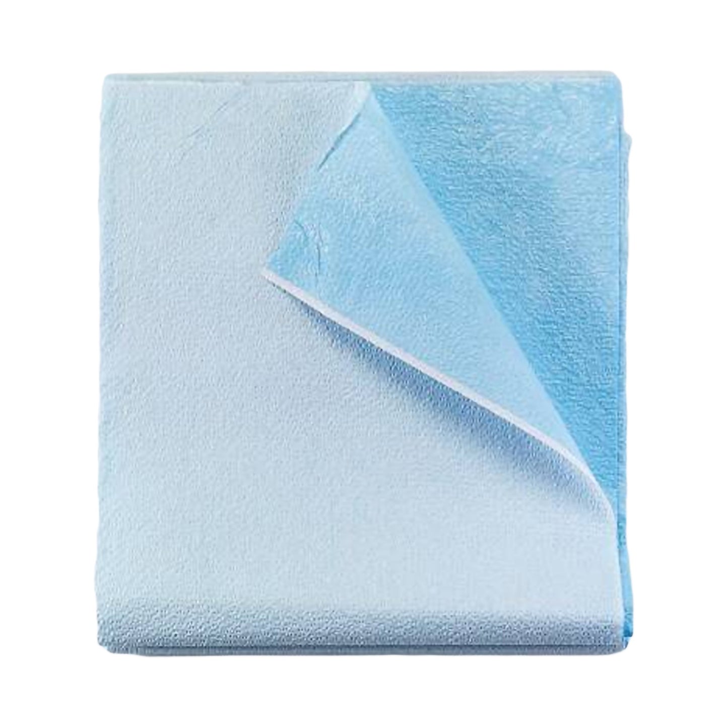 Stretcher Sheet McKesson Flat 40 W X 90 L Inch Blue 50% Cellulose Tissue / 50% Polyethylene Film Disposable