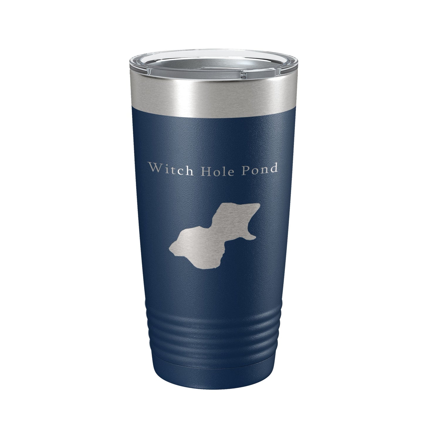 Witch Hole Pond Tumbler Lake Map Travel Mug Insulated Laser Engraved Coffee Cup Acadia Maine 20 oz-8