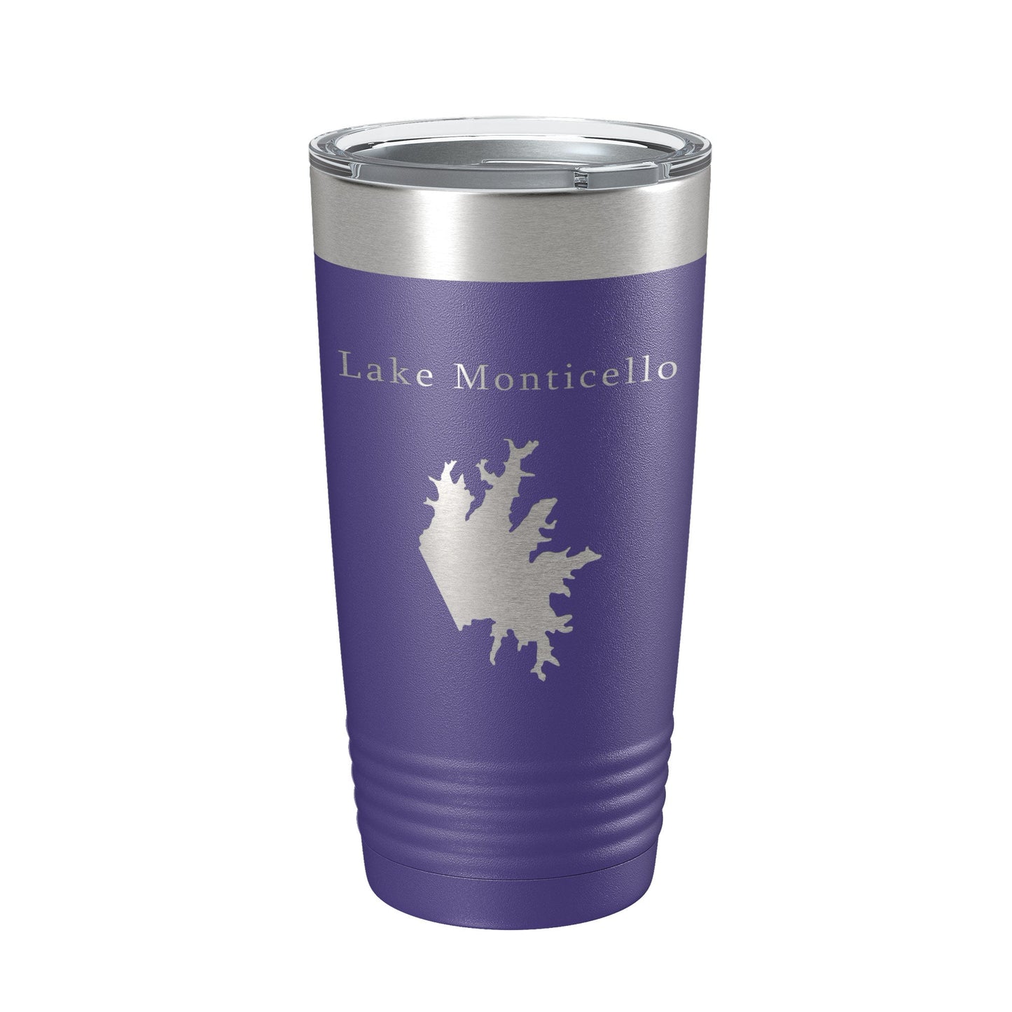 Lake Monticello Map Tumbler Travel Mug Insulated Laser Engraved Coffee Cup Arkansas 20 oz-15