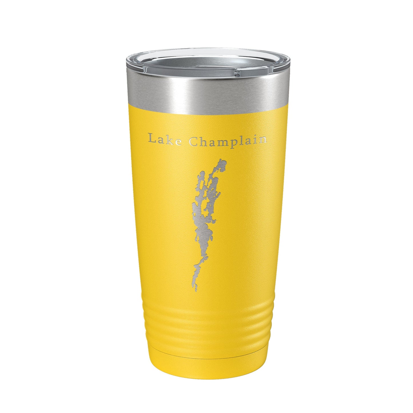 Lake Champlain Map Tumbler Travel Mug Insulated Laser Engraved Coffee Cup Vermont New York Canada 20 oz-19