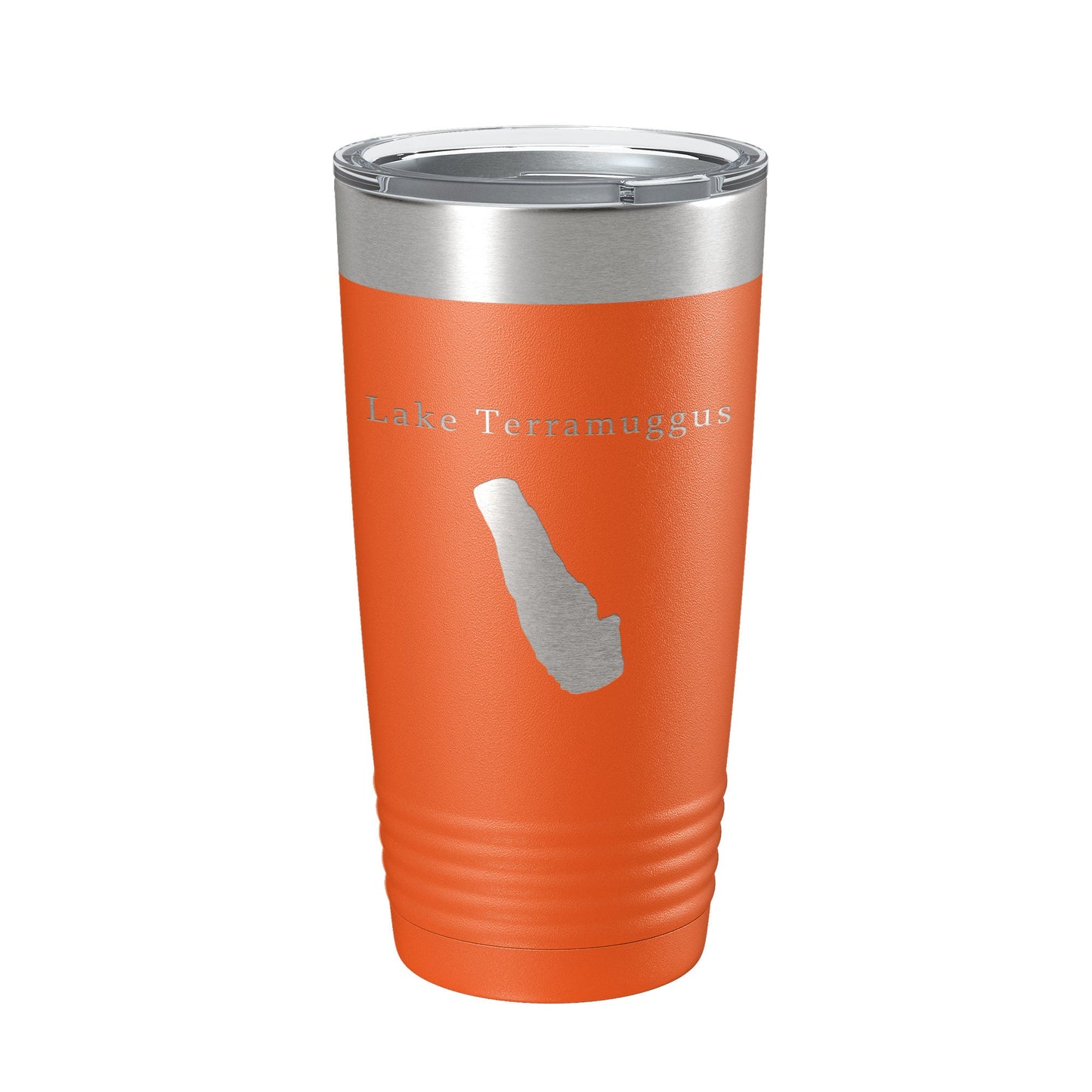 Lake Terramuggus Map Tumbler Travel Mug Insulated Laser Engraved Coffee Cup Connecticut 20 oz-17
