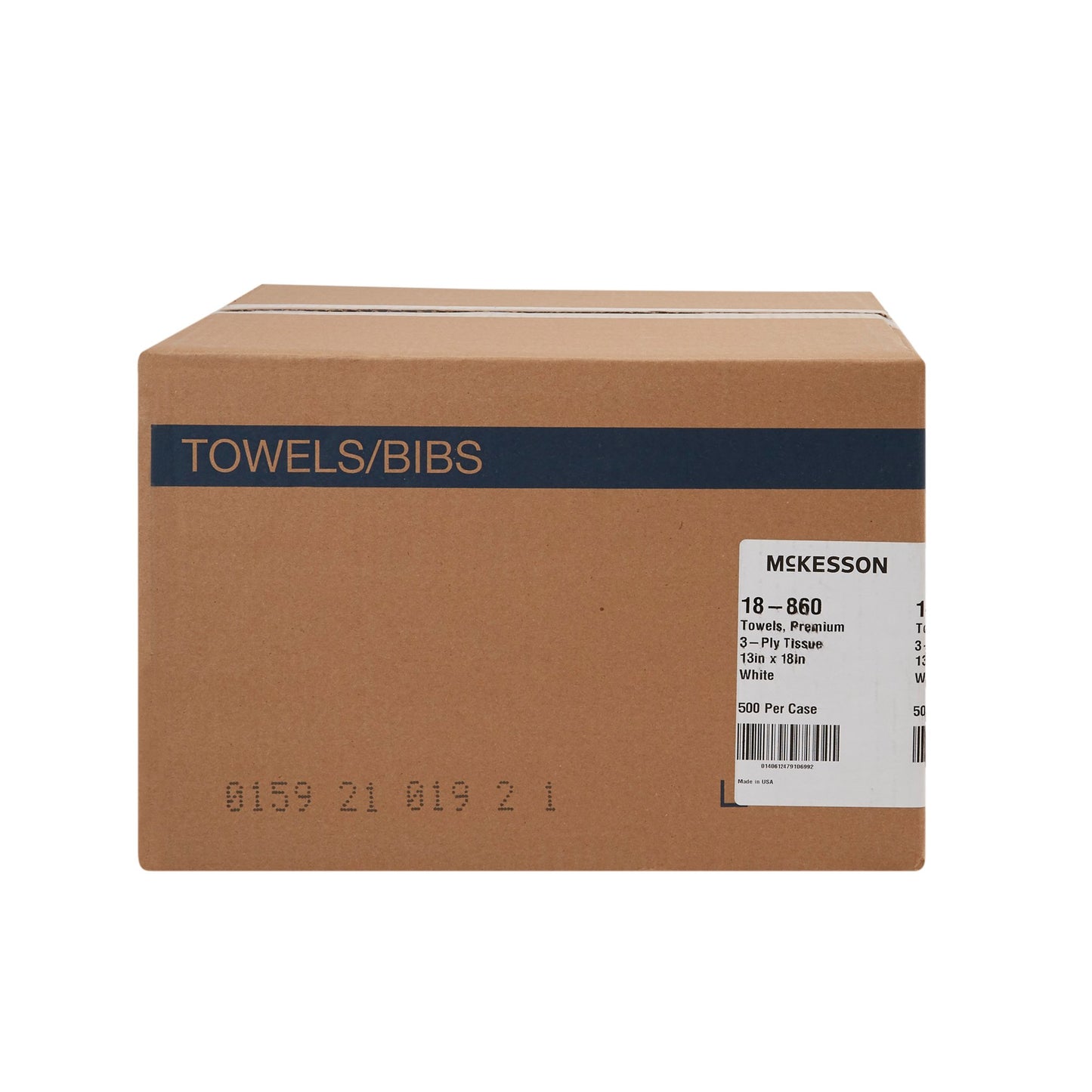 Procedure Towel McKesson 13 W X 18 L Inch White NonSterile