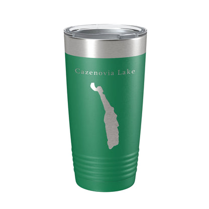 Cazenovia Lake Map Tumbler Travel Mug Insulated Laser Engraved Coffee Cup New York 20 oz-9