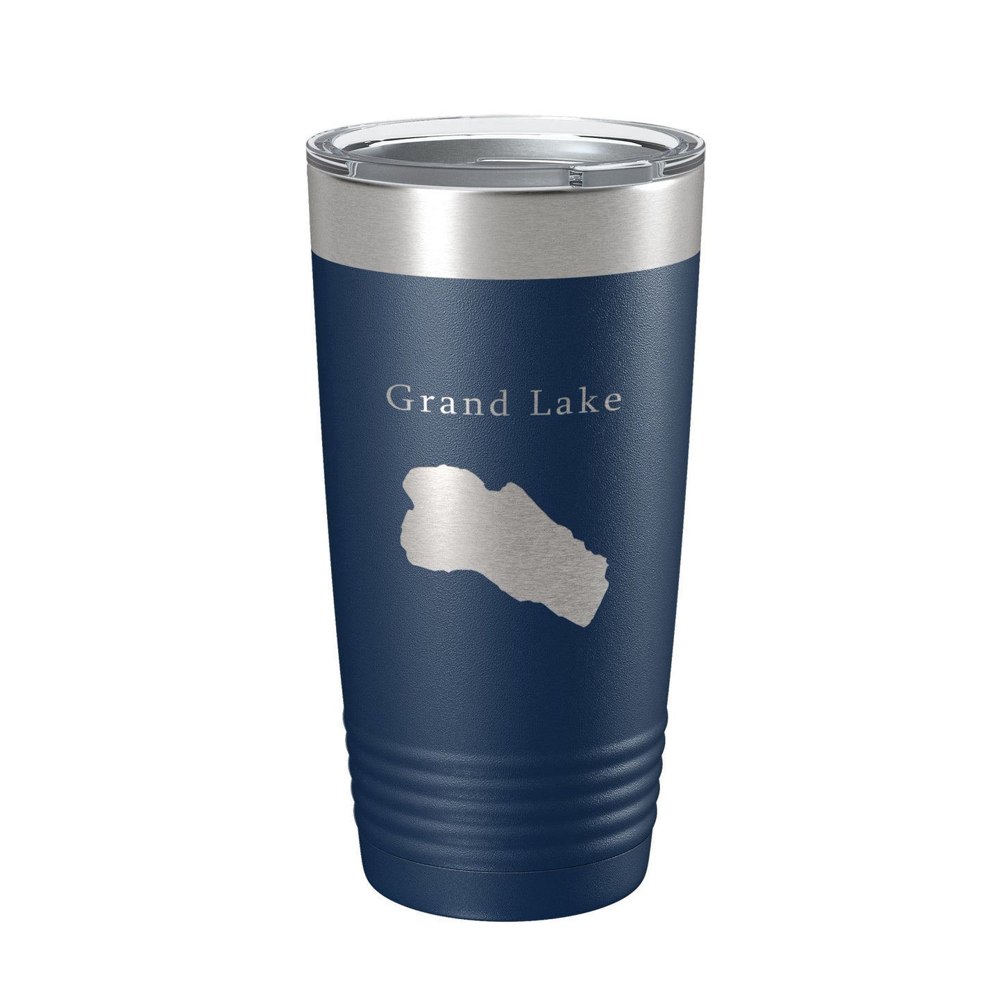 Grand Lake Map Tumbler Travel Mug Insulated Laser Engraved Coffee Cup Colorado 20 oz-8