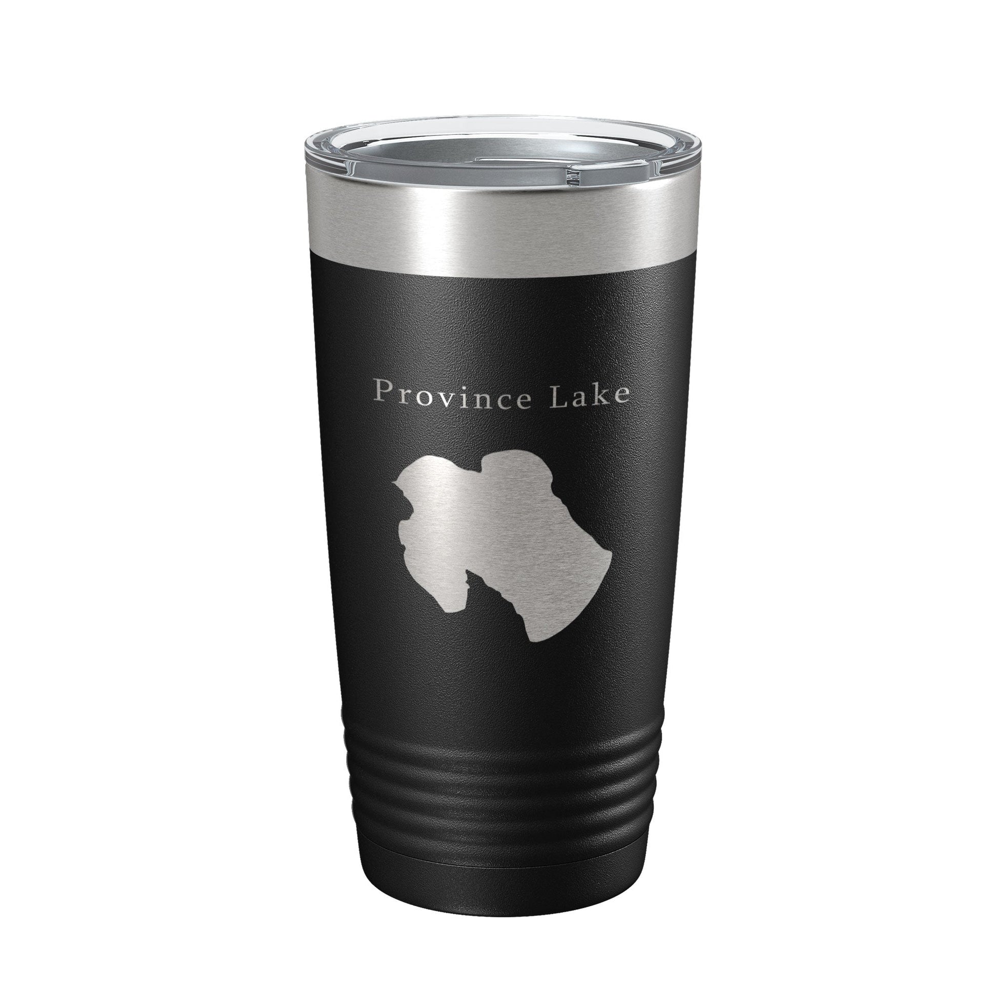 Province Lake Map Tumbler Travel Mug Insulated Laser Engraved Coffee Cup New Hampshire 20 oz-5