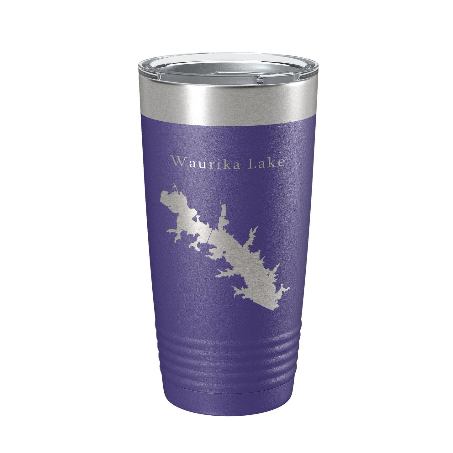 Waurika Lake Map Tumbler Travel Mug Insulated Laser Engraved Coffee Cup Oklahoma 20 oz-15
