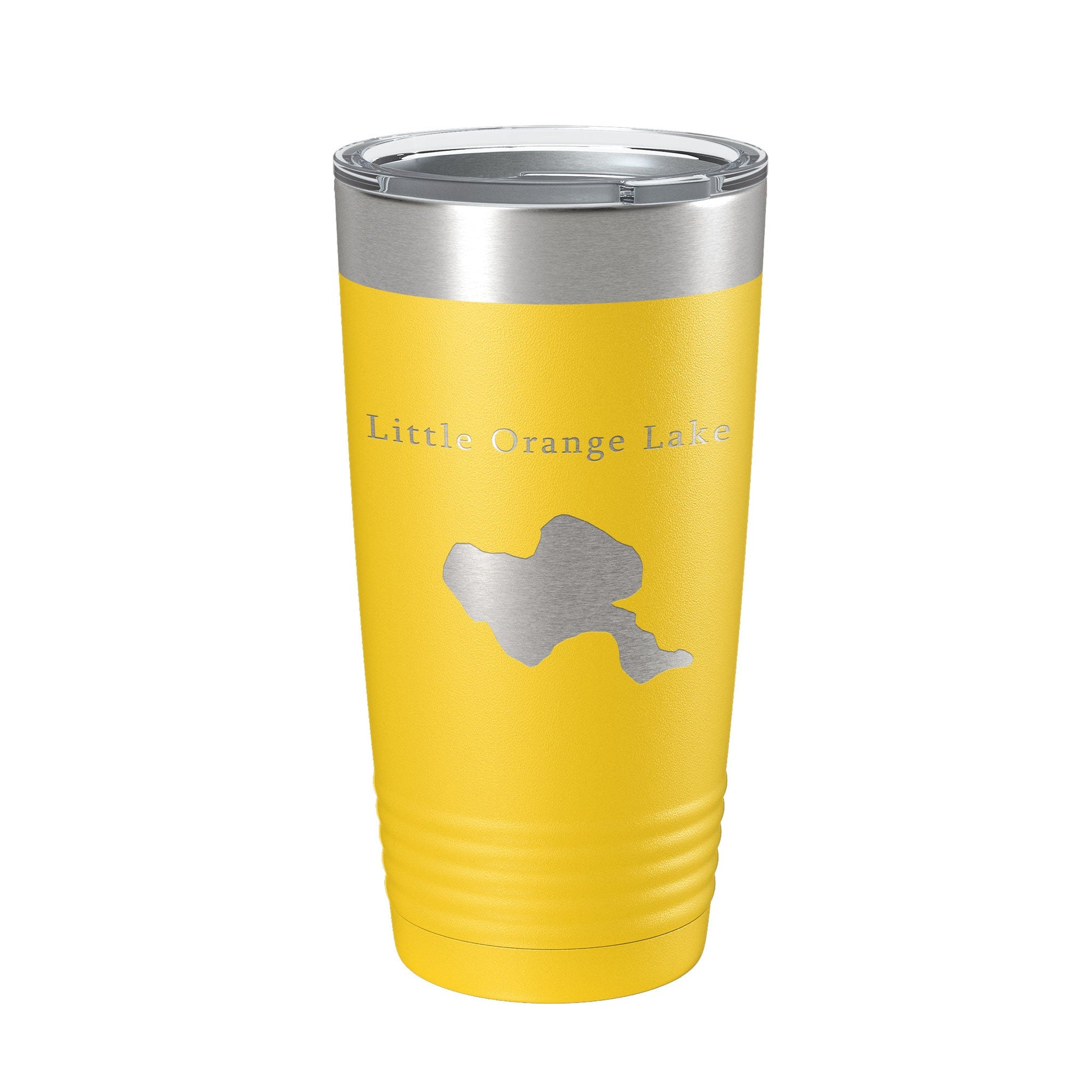 Little Orange Lake Map Tumbler Travel Mug Insulated Laser Engraved Coffee Cup Florida 20 oz-4