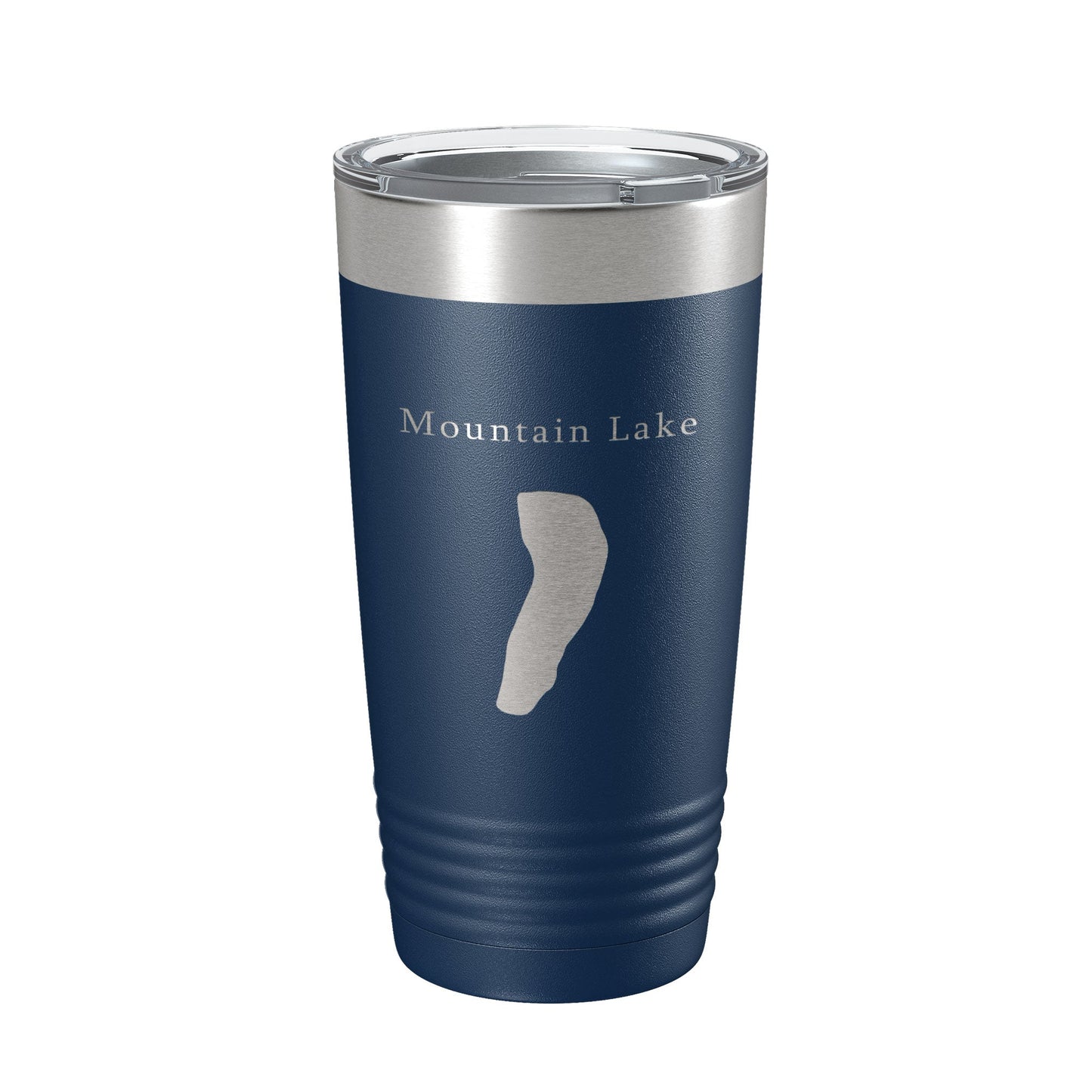 Mountain Lake Map Tumbler Travel Mug Insulated Laser Engraved Coffee Cup Virginia 20 oz-8