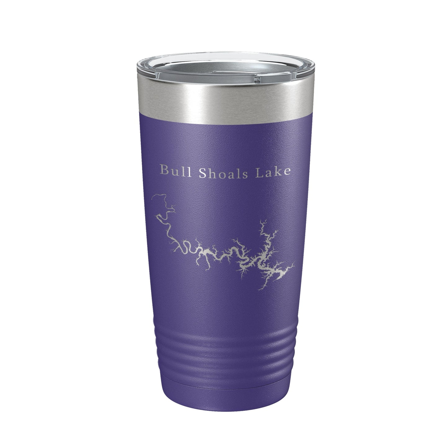 Bull Shoals Lake Map Tumbler Travel Mug Insulated Laser Engraved Coffee Cup Arkansas Missouri 20 oz-15