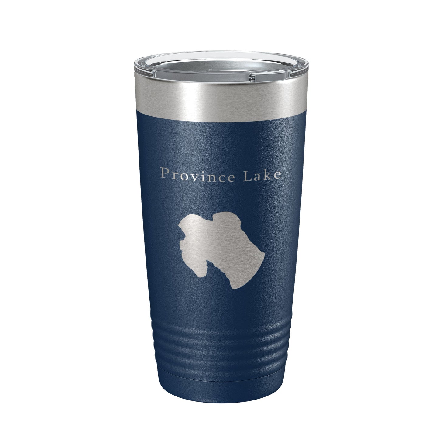 Province Lake Map Tumbler Travel Mug Insulated Laser Engraved Coffee Cup Maine 20 oz-8