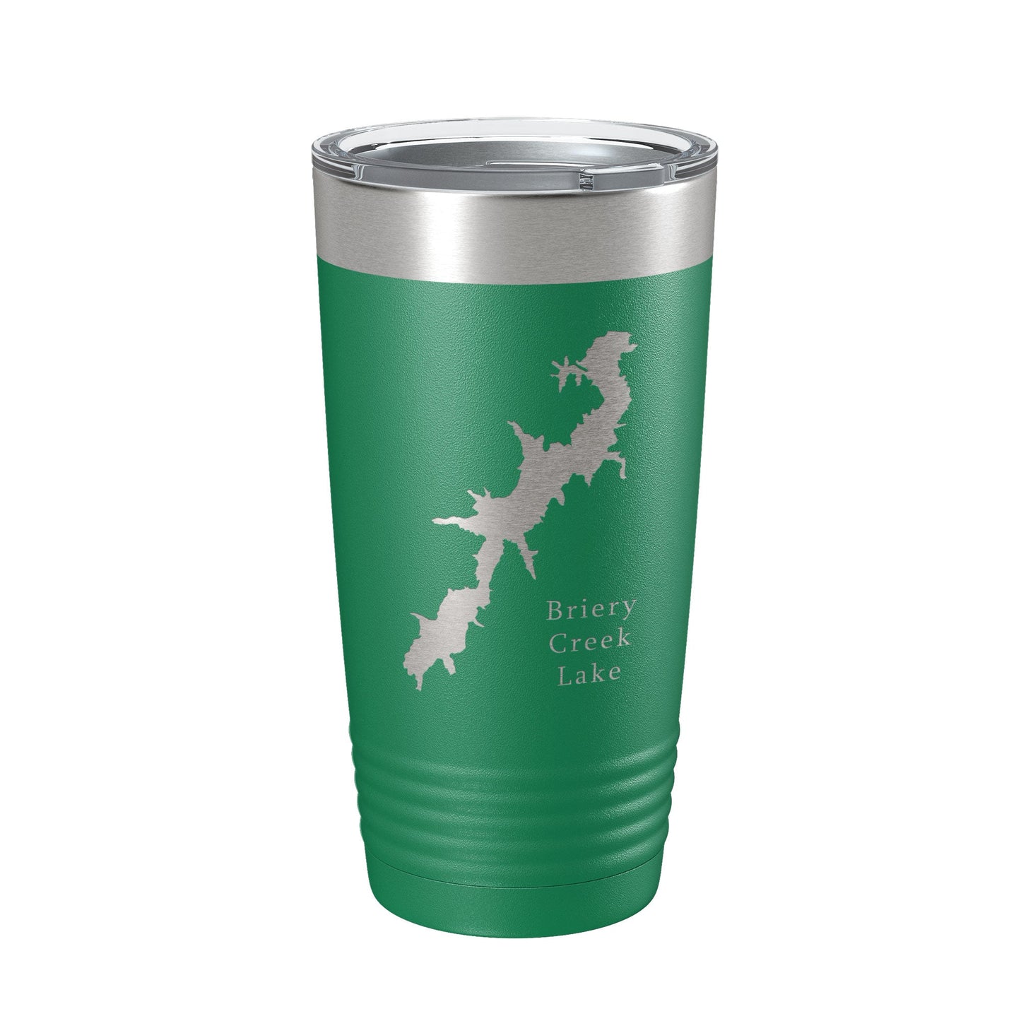 Briery Creek Lake Map Tumbler Travel Mug Insulated Laser Engraved Coffee Cup Virginia 20 oz-9