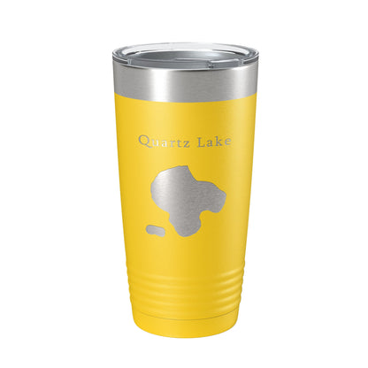 Quartz Lake Map Tumbler Travel Mug Insulated Laser Engraved Coffee Cup Alaska 20 oz-19