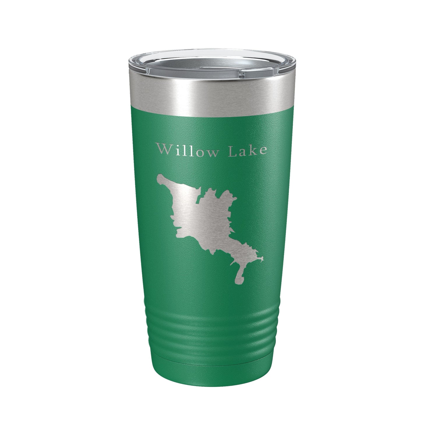 Willow Creek Lake Map Tumbler Travel Mug Insulated Laser Engraved Coffee Cup Arizona 20 oz-9