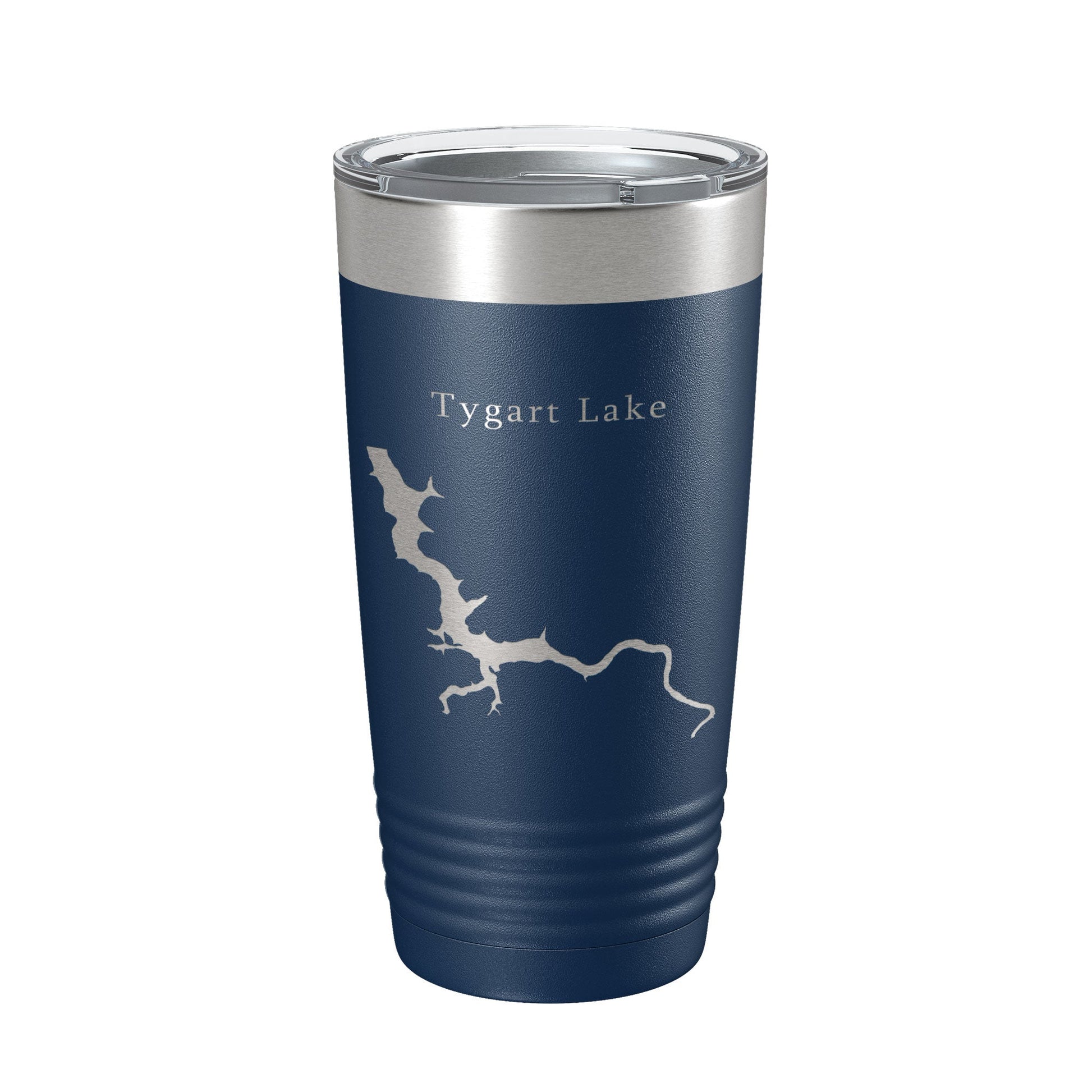 Tygart Lake Map Tumbler Travel Mug Insulated Laser Engraved Coffee Cup West Virginia 20 oz-2