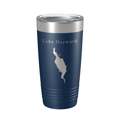 Lake Hayward Map Tumbler Travel Mug Insulated Laser Engraved Coffee Cup Connecticut 20 oz-8
