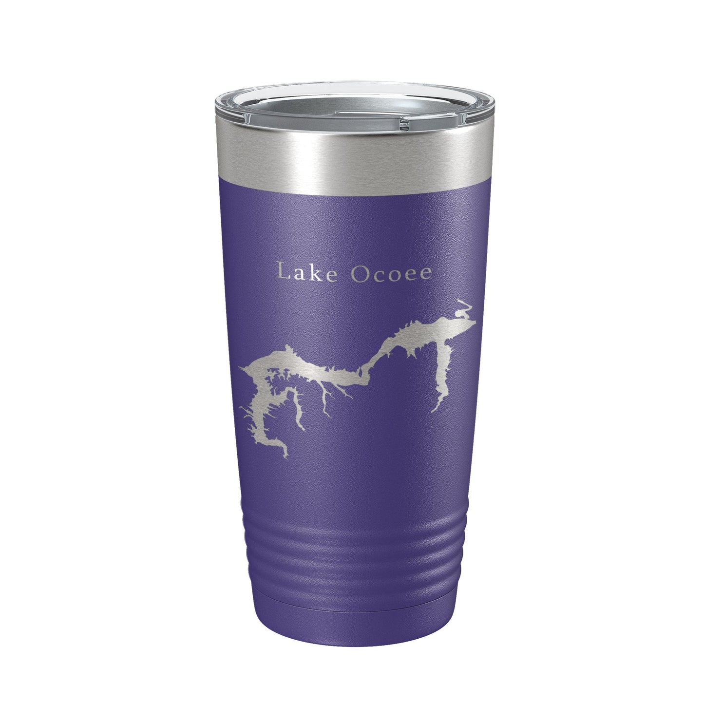 Lake Ocoee Map Tumbler Travel Mug Insulated Laser Engraved Coffee Cup Tennessee 20 oz-15