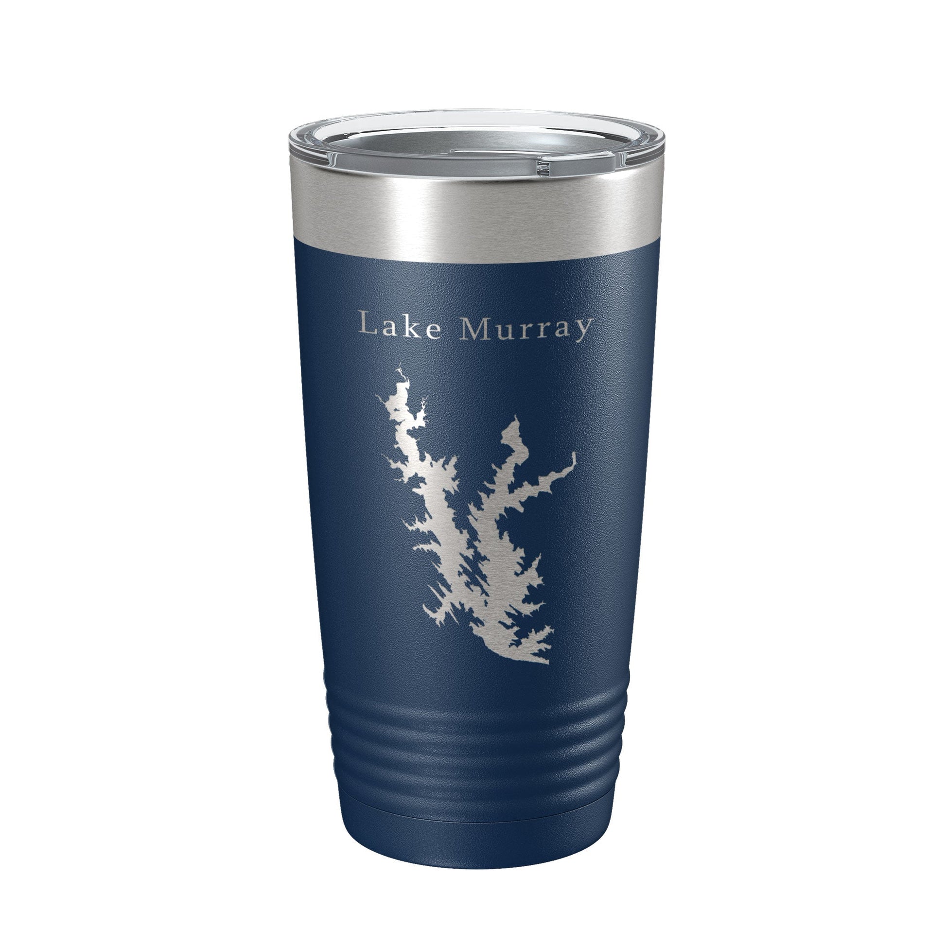 Lake Murray Map Tumbler Travel Mug Insulated Laser Engraved Coffee Cup Oklahoma 20 oz-2