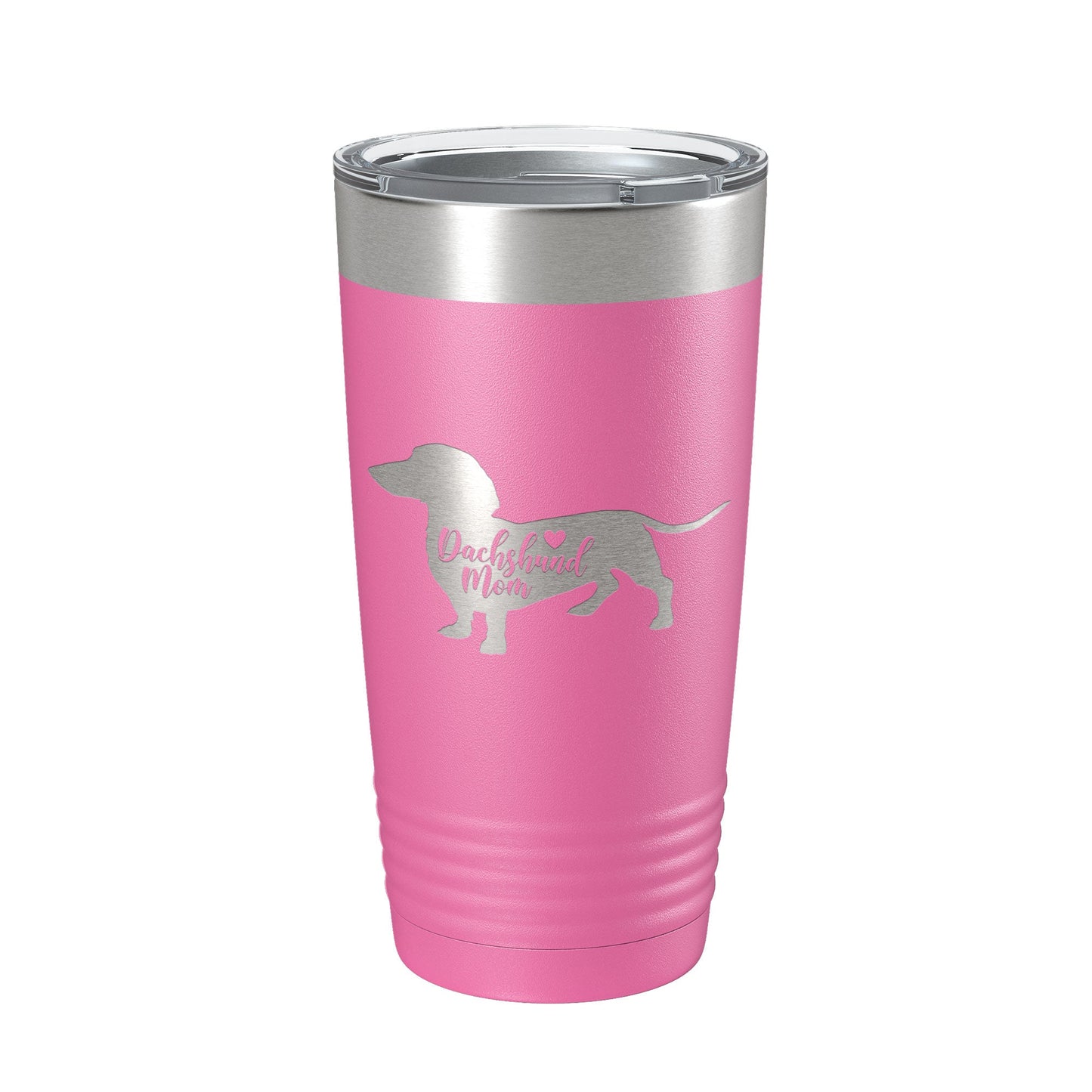 Dachshund Mom Tumbler Dog Travel Mug Gift Insulated Laser Engraved Coffee Cup 20 oz-11