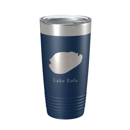 Lake Eola Map Tumbler Travel Mug Insulated Laser Engraved Coffee Cup Orlando Florida 20 oz-8