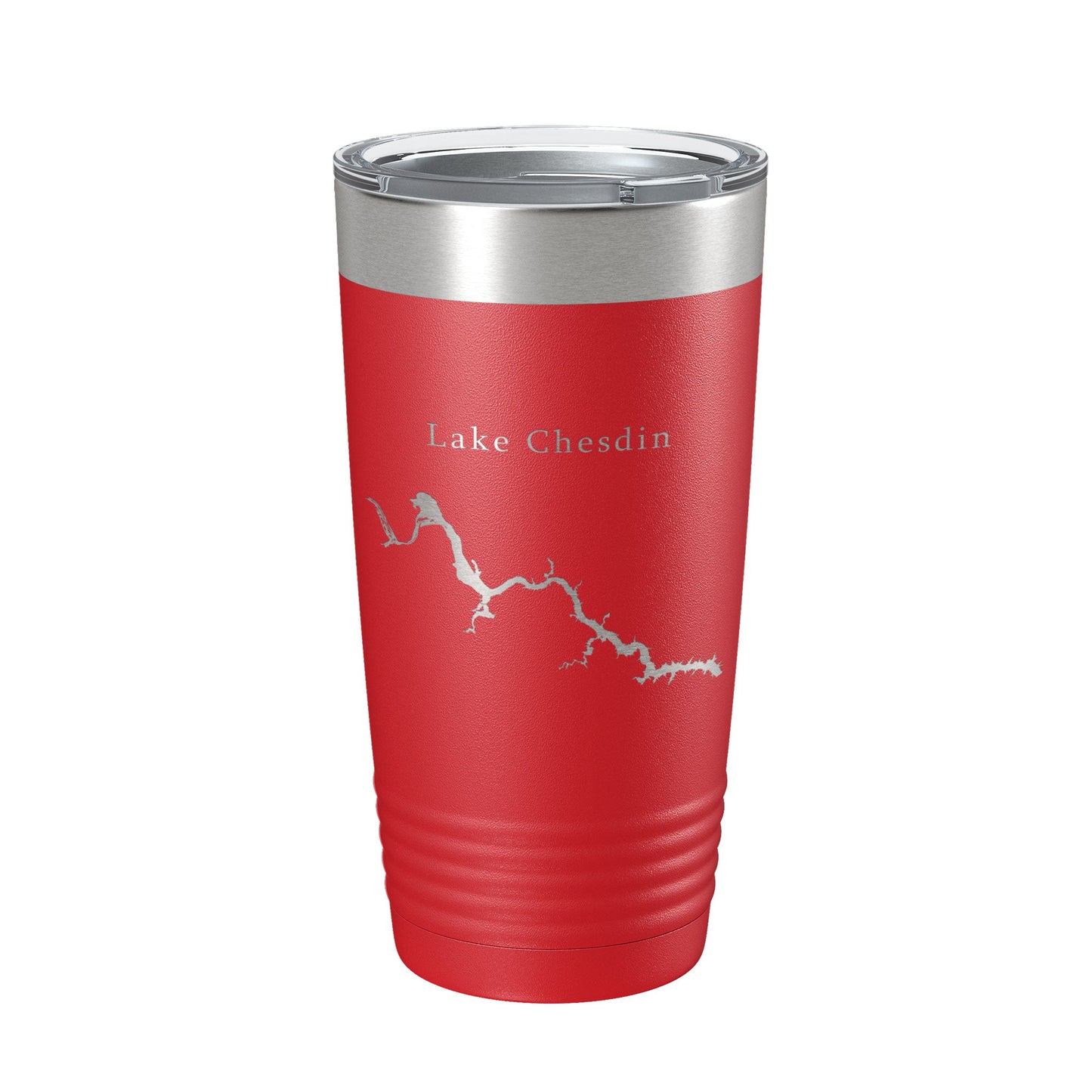 Lake Chesdin Map Tumbler Travel Mug Insulated Laser Engraved Coffee Cup Virginia 20 oz-10