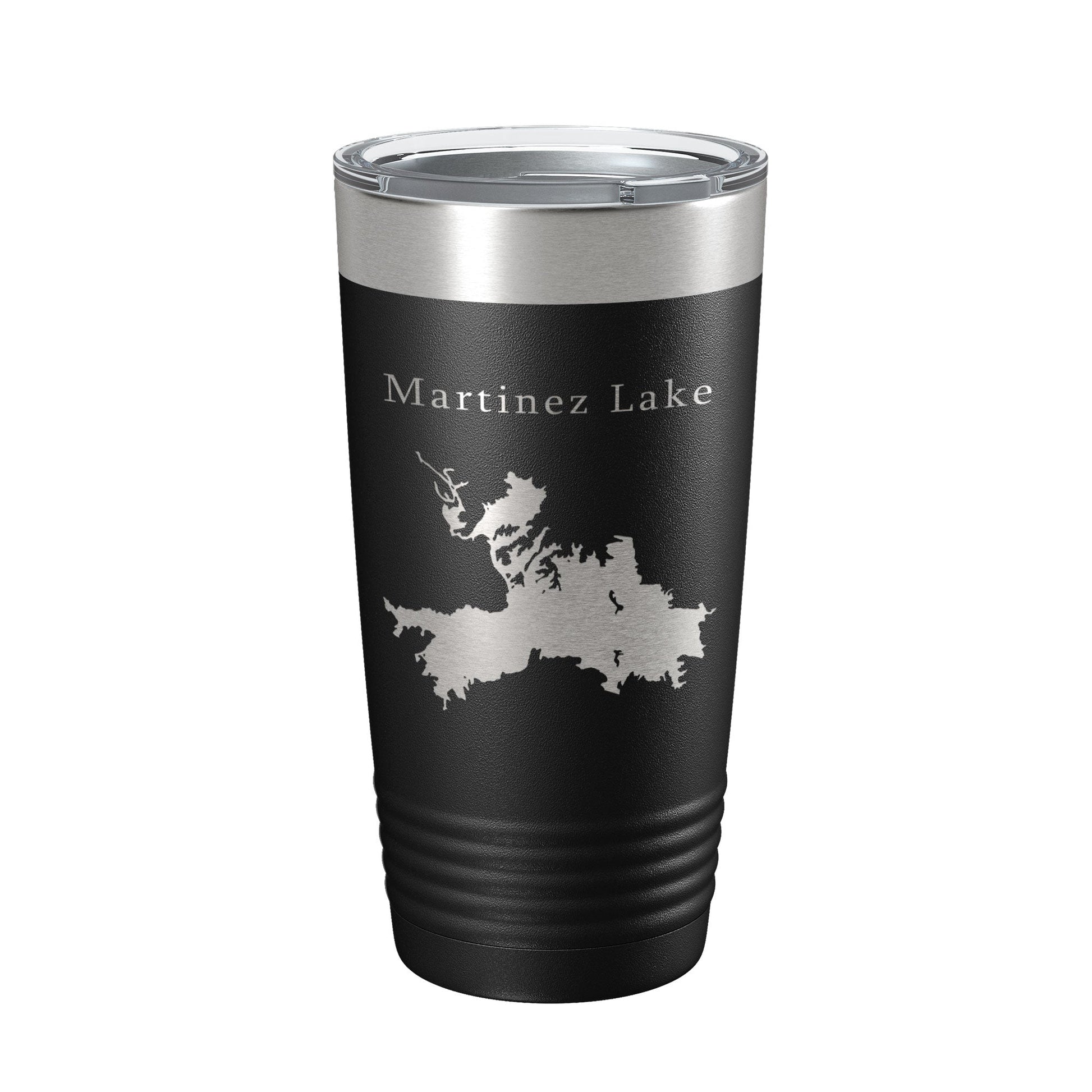 Martinez Lake Map Tumbler Travel Mug Insulated Laser Engraved Coffee Cup Arizona 20 oz-5