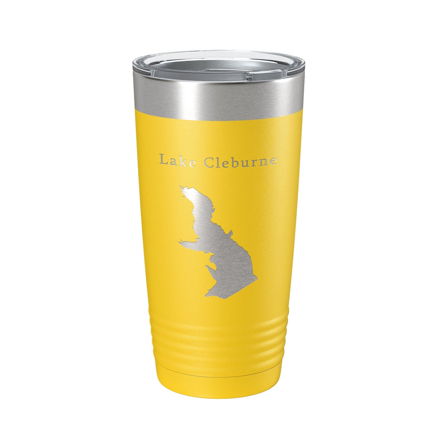 Lake Pat Cleburne Map Tumbler Travel Mug Insulated Laser Engraved Coffee Cup Texas 20 oz-19