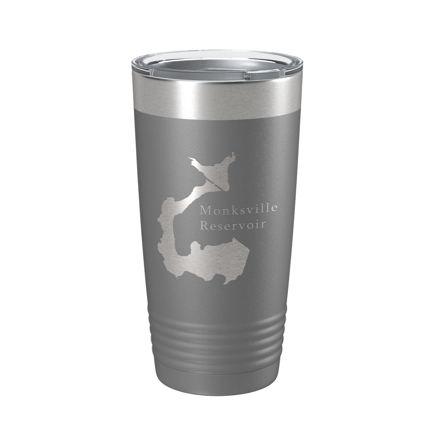 Monksville Reservoir Tumbler Lake Map Travel Mug Insulated Laser Engraved Coffee Cup New Jersey 20 oz-16