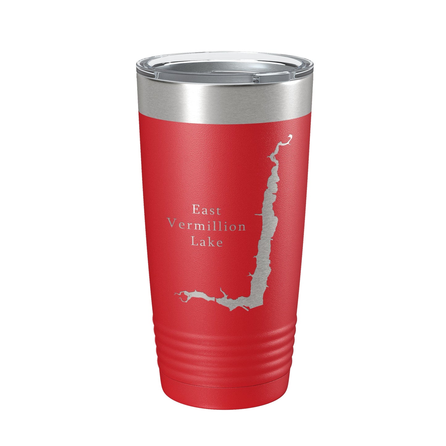 East Vermillion Lake Map Tumbler Travel Mug Insulated Laser Engraved Coffee Cup South Dakota 20 oz-10