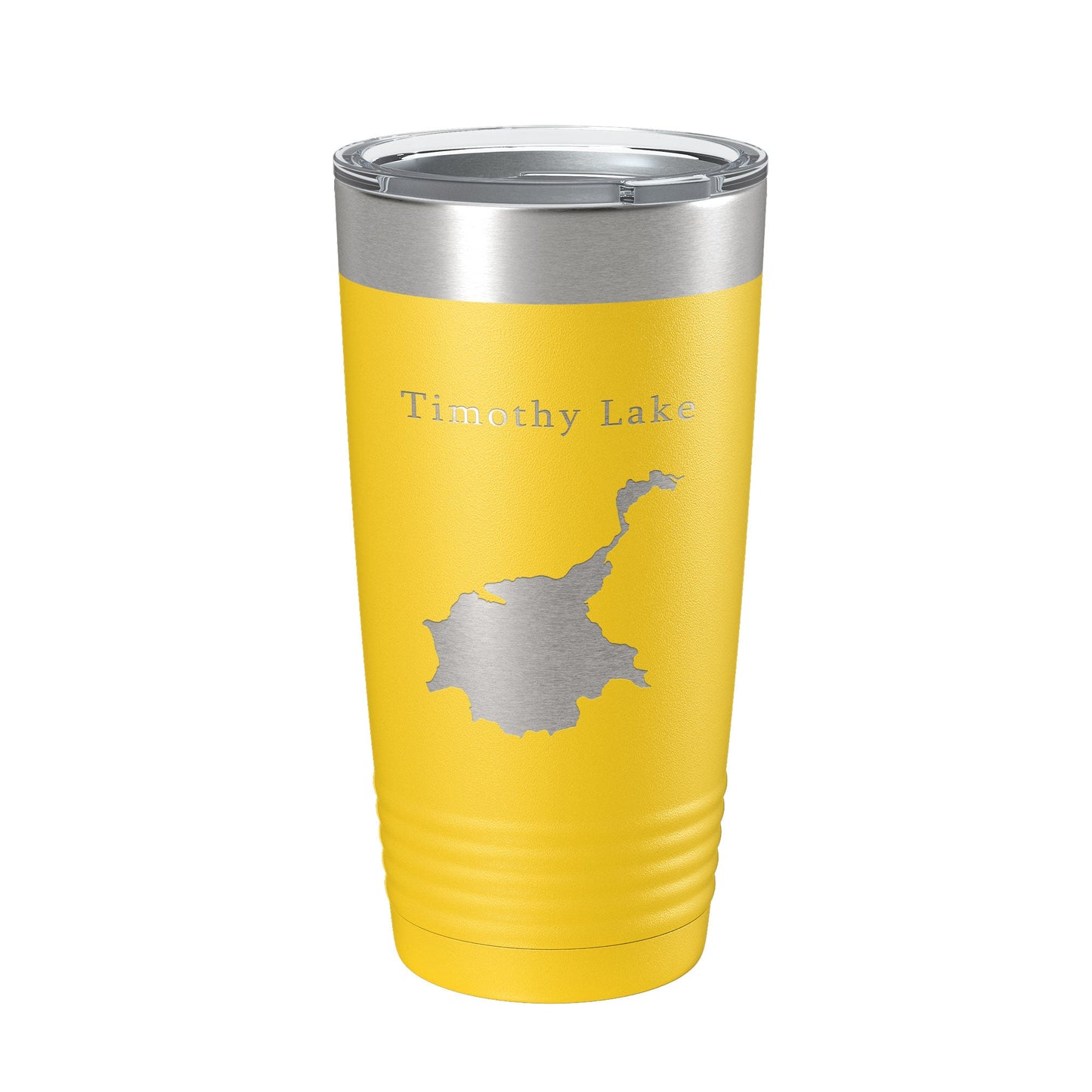 Timothy Lake Map Tumbler Travel Mug Insulated Laser Engraved Coffee Cup Oregon 20 oz-19
