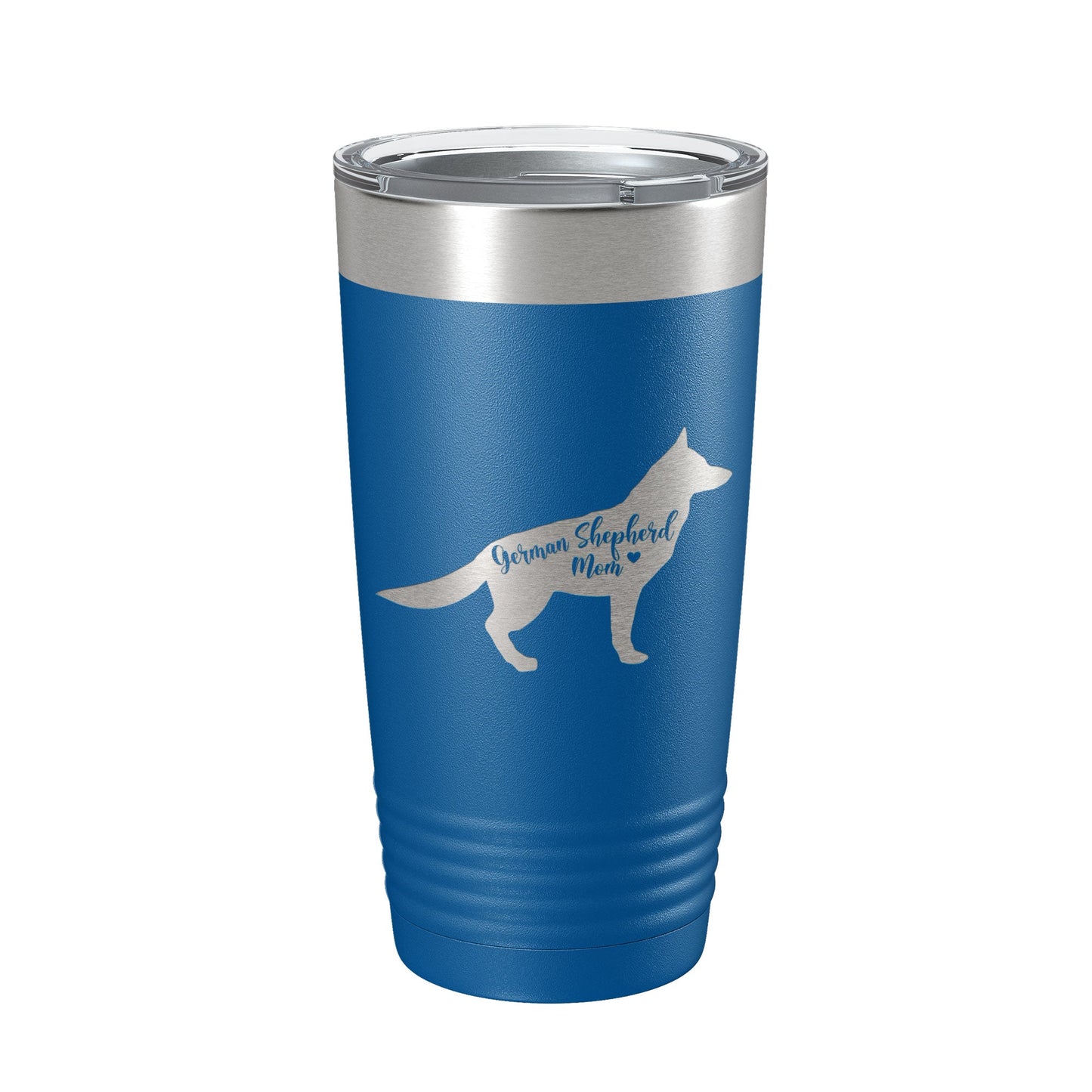 German Shepherd Mom Tumbler Dog Travel Mug Gift Insulated Laser Engraved Coffee Cup 20 oz-6