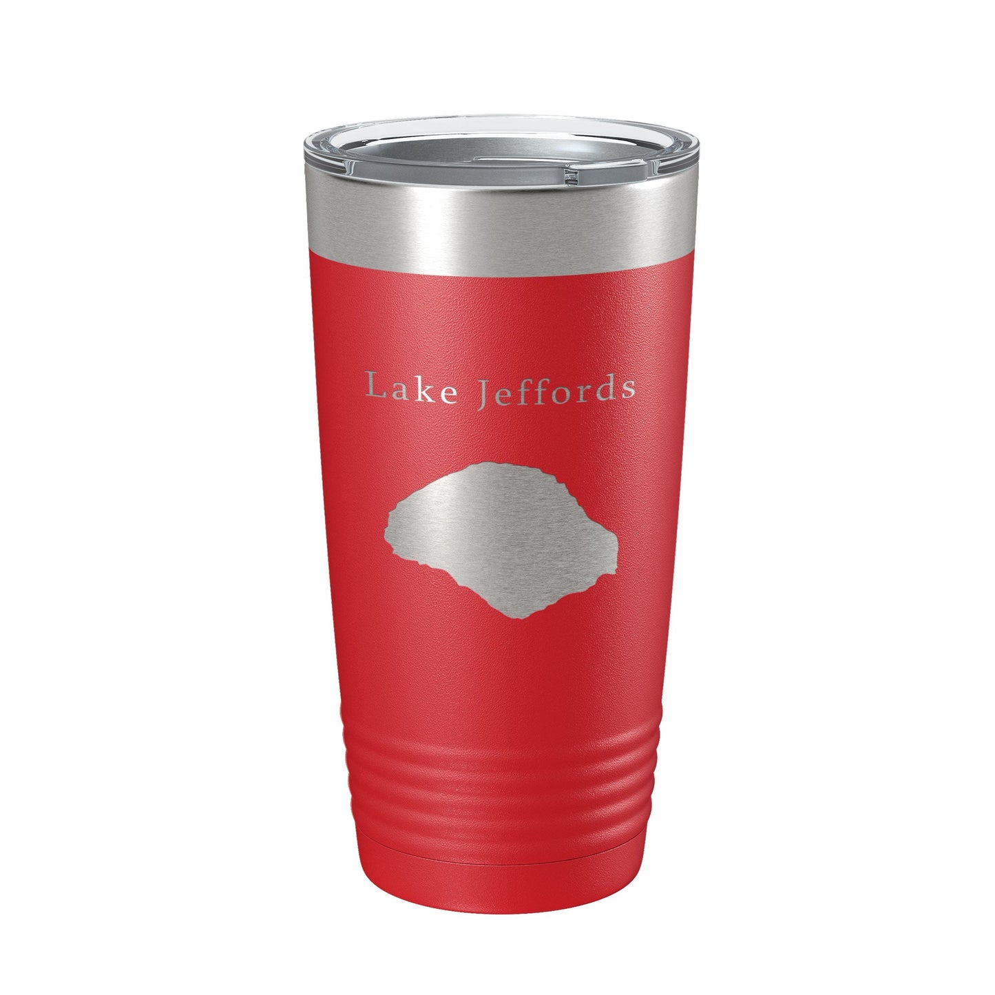 Lake Jeffords Map Tumbler Travel Mug Insulated Laser Engraved Coffee Cup Florida 20 oz-10