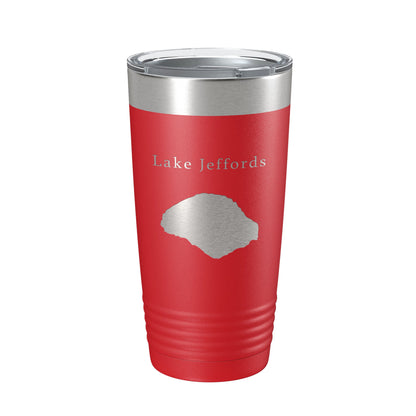 Lake Jeffords Map Tumbler Travel Mug Insulated Laser Engraved Coffee Cup Florida 20 oz-10