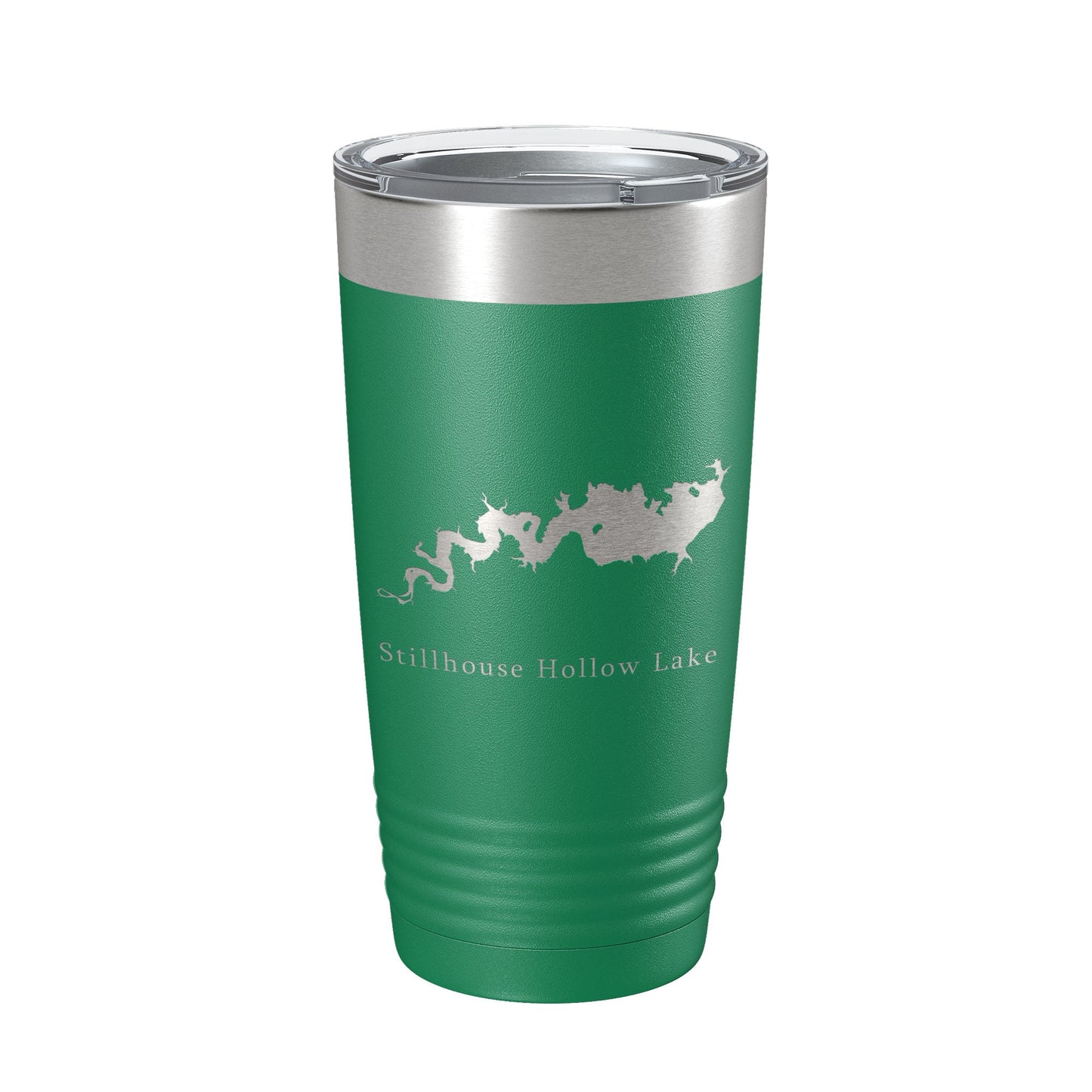 Stillhouse Hollow Lake Map Tumbler Travel Mug Insulated Laser Engraved Coffee Cup Texas 20 oz-9