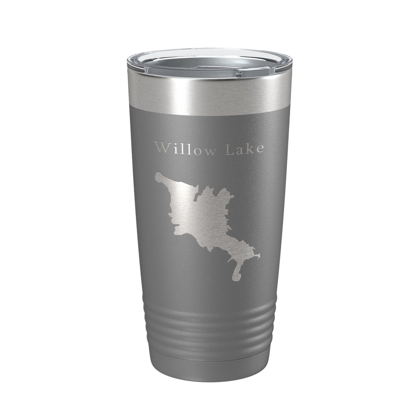 Willow Creek Lake Map Tumbler Travel Mug Insulated Laser Engraved Coffee Cup Arizona 20 oz-16