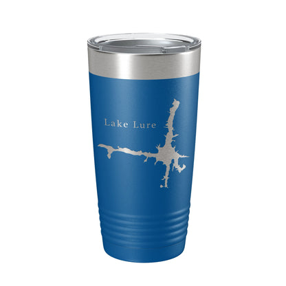 Lake Lure Map Tumbler Travel Mug Insulated Laser Engraved Coffee Cup North Carolina 20 oz-6