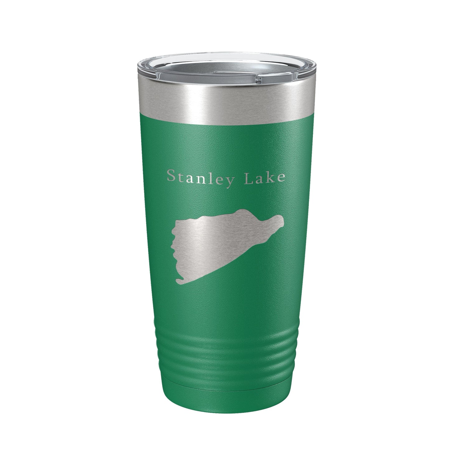 Stanley Lake Map Tumbler Travel Mug Insulated Laser Engraved Coffee Cup Idaho 20 oz-9