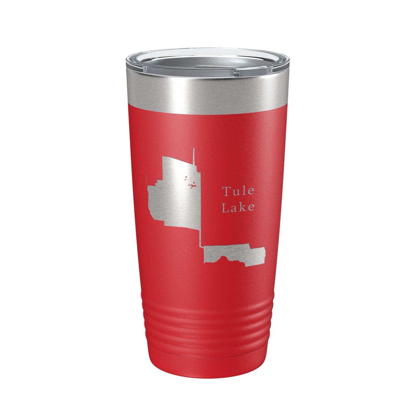 Tule Lake Map Tumbler Travel Mug Insulated Laser Engraved Coffee Cup California 20 oz-10