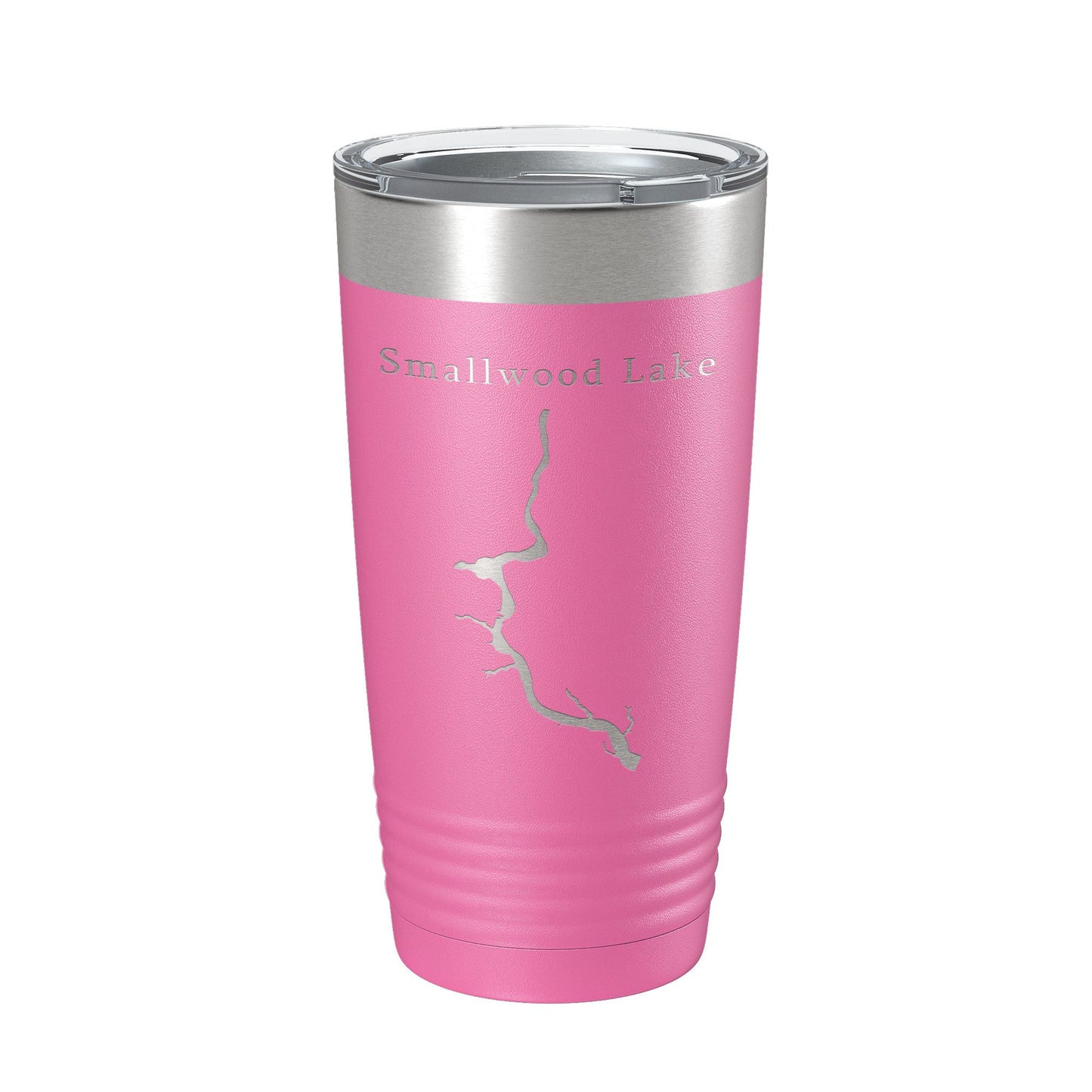 Smallwood Lake Tittabawassee Map Tumbler Travel Mug Insulated Laser Engraved Coffee Cup Michigan 20 oz-11